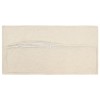 Párna huzat 2 db houten krémszínű 40 x 80 cm chenille szövet