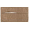 Párna huzat 6 pcs houten tópszínű 40 x 80 cm mikroszálas plüss