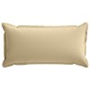 Párna huzat 2 db houten bézs 40 x 80 cm poliészter