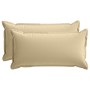 Párna huzat 2 db houten bézs 40 x 80 cm poliészter