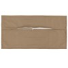 Párna huzat 2 db houten tópszínű 40 x 80 cm poliészter