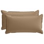 Párna huzat 2 db houten tópszínű 40 x 80 cm poliészter