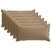 Párna huzat 6 db houten tópszínű 40 x 80 cm poliészter
