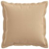 Párna huzat 6 pcs houten krémszínű 45 x 45 cm műlenszövet