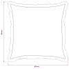 Párna huzat 2 pcs houten krémszínű 45 x 45 cm bouclé