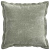 Párna huzat 12 db houten zöld 45 x 45 cm chenille szövet