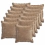 Párna huzat 12 db houten barna 45 x 45 cm chenille szövet