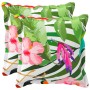 Párna huzat 2 db houten fekete 45 x 45 cm poliészter