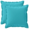 Párna huzat 2 db houten türkiz 45 x 45 cm poliészter