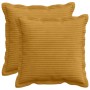 Párna huzat 2 db houten sárga 50 x 50 cm cord