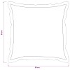 Párna huzat 6 pcs houten bézs 50 x 50 cm bouclé
