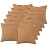 Párna huzat 12 pcs houten bézs 50 x 50 cm bouclé