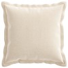 Párna huzat 2 db houten krémszínű 50 x 50 cm chenille szövet