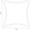 Párna huzat 6 pcs houten sötétszürke 50 x 50 cm bouclé