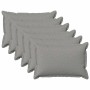 Párna huzat 6 pcs houten felhőszürke 50 x 70 cm műlenszövet