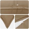 Párna huzat 6 db houten tópszínű 50 x 75 cm poliészter
