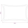 Párna huzat 2 pcs houten sötétzöld 50 x 80 cm bouclé