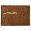 Párna huzat 6 pcs houten világos barna 50 x 80 cm flanell