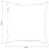 Párna huzat 2 pcs houten krémszínű 55 x 55 cm bouclé