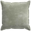 Párna huzat 2 db houten zöld 55 x 55 cm chenille szövet