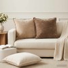 Párna huzat 6 db houten barna 60 x 60 cm chenille szövet