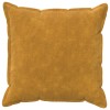 Párna huzat 6 pcs houten sárga 55 x 55 cm mikroszálas plüss