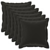 Párna huzat 6 db houten sokszínű 55 x 55 cm poliészter