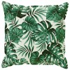 Párna huzat 2 db houten levélminta 55 x 55 cm poliészter