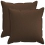 Párna huzat 2 pcs houten barna 60 x 60 cm műlenszövet