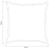 Párna huzat 2 pcs houten barna 60 x 60 cm műlenszövet