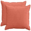 Párna huzat 2 db houten piros narancs 60 x 60 cm cord