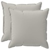 Párna huzat 2 db houten szürke 60 x 60 cm poliészter