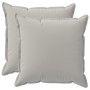 Párna huzat 2 db houten szürke 60 x 60 cm poliészter