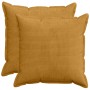 Párna huzat 2 db houten sárga 65 x 65 cm cord