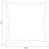 Párna huzat 6 db houten kék 65 x 65 cm chenille szövet