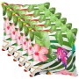 Párna huzat 6 db houten fekete 65 x 65 cm poliészter