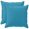 Párna huzat 2 db houten világoskék 65 x 65 cm poliészter