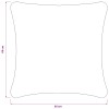 Párna huzat 6 pcs houten sötétzöld 65 x 65 cm bouclé