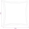 Párna huzat 2 pcs houten kék 70 x 70 cm bársony