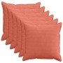 Párna huzat 6 db houten piros narancs 70 x 70 cm cord