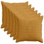 Párna huzat 6 db houten sárga 70 x 70 cm cord