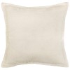 Párna huzat 2 pcs houten krémszínű 70 x 70 cm bouclé