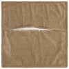Párna huzat 2 pcs houten tópszínű 70 x 70 cm mikroszálas plüss