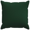 Párna huzat 2 pcs houten sötétzöld 80 x 80 cm műlenszövet