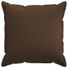 Párna huzat 2 pcs houten barna 80 x 80 cm műlenszövet