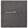 Párna huzat 6 pcs houten sötétszürke 80 x 80 cm bársony