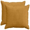 Párna huzat 2 db houten sárga 80 x 80 cm cord