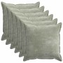 Párna huzat 6 pcs houten zöld 80 x 80 cm chenille szövet