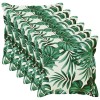 Párna huzat 6 db houten levélminta 80 x 80 cm poliészter