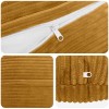 Párna huzat 2 pcs heerlen sárga ø 30 cm cord